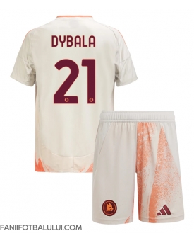 AS Roma Paulo Dybala #21 Echipament de Fotbal Replică 2024-25 Copii Deplasare (+ Șorturi)